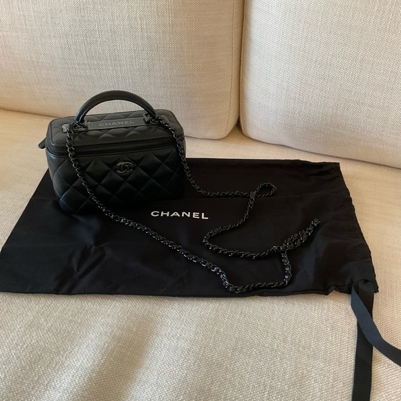 Chanel Vanity Mini Bag - Black - Picture 1 of 13